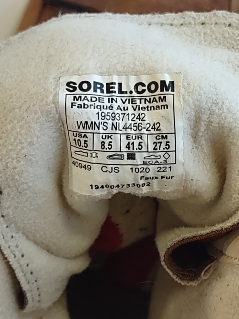 Sorel Explorer Joan Boots Women's Size US 10.5 Winter Outdoor Adventure - Picture 8 of 10